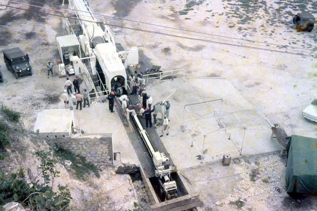 HARP - Martlet missile ready for firing