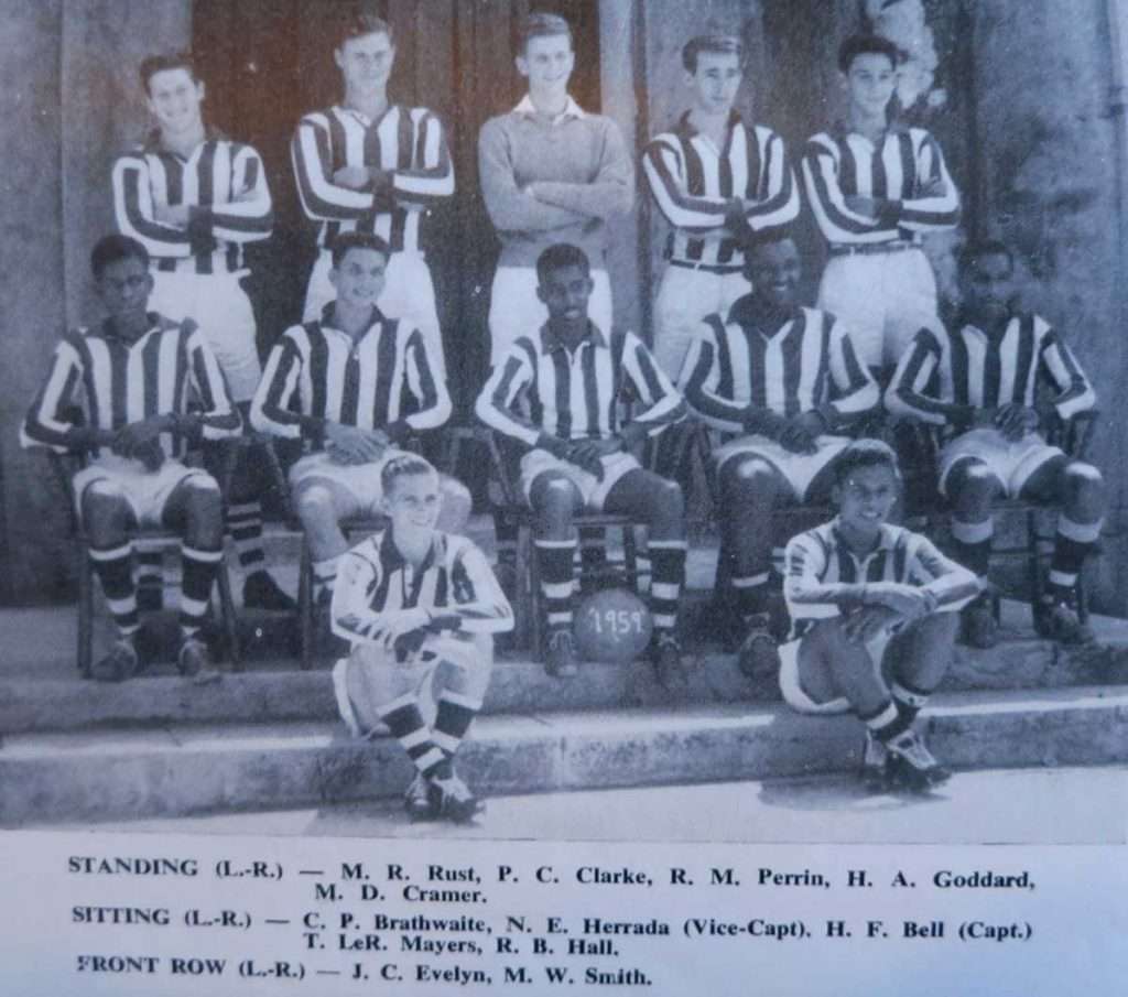 Football in Barbados Lodge School 1959