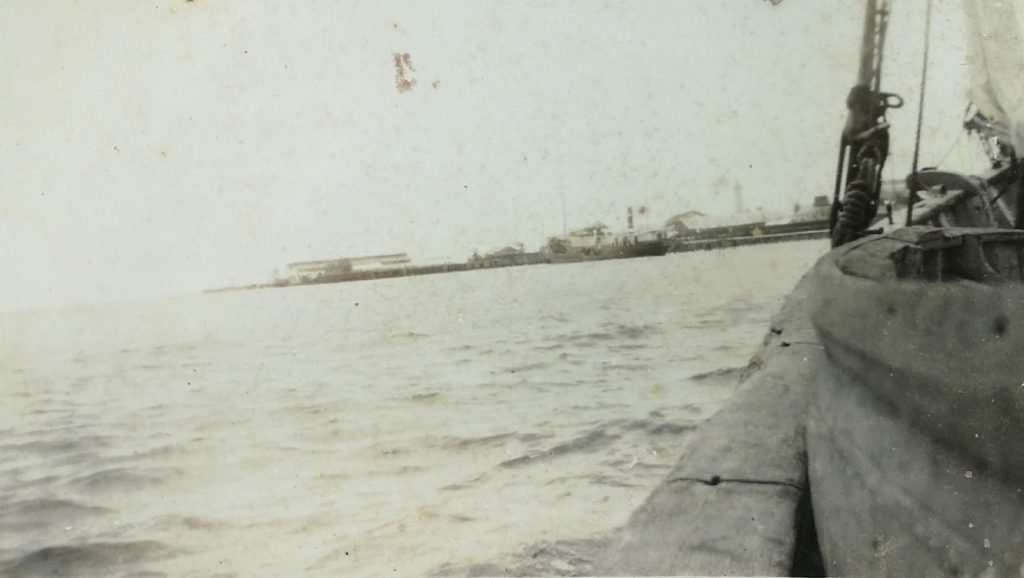Stelling wharf, Georgetown, British Guiana - 1939