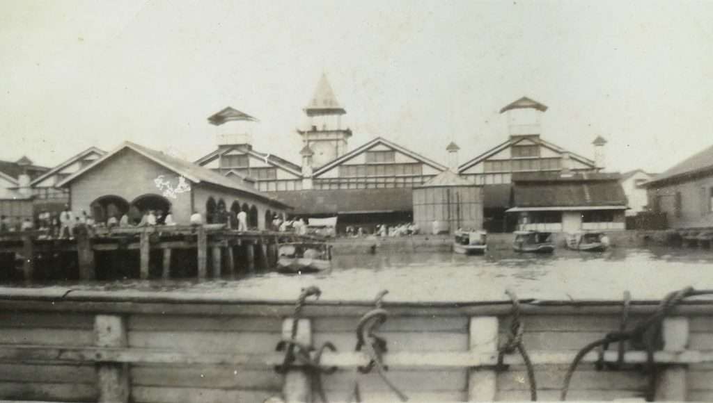Stelling wharf, Georgetown, British Guiana -1939