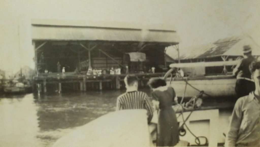 Stelling waft, Georgetown, British Guiana - 1939