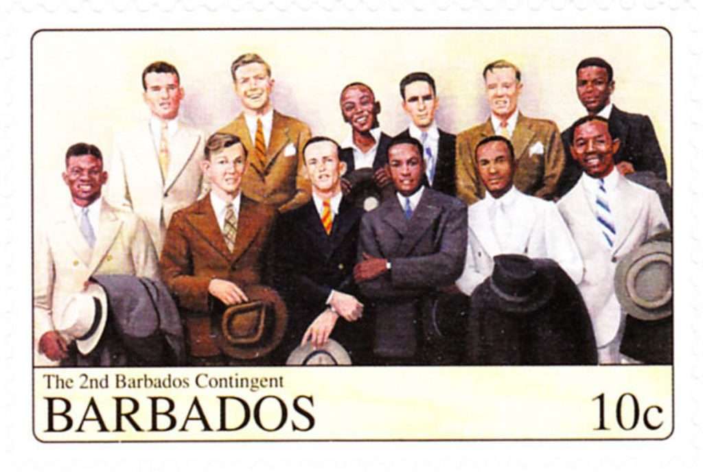 Barbados Second Contingent -November 1940 - Barbados Stamp