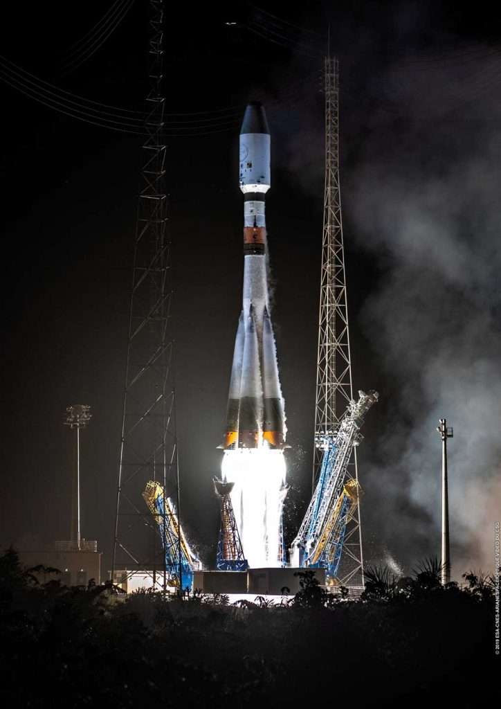 Soyuz VS23 lift-off