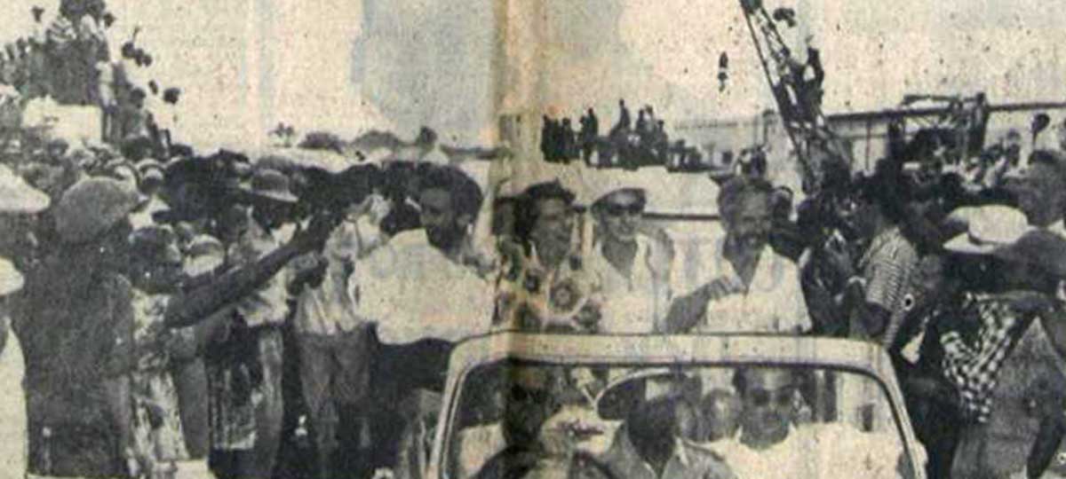 The Balloonist of "The Small World" Bridgetown Barbados