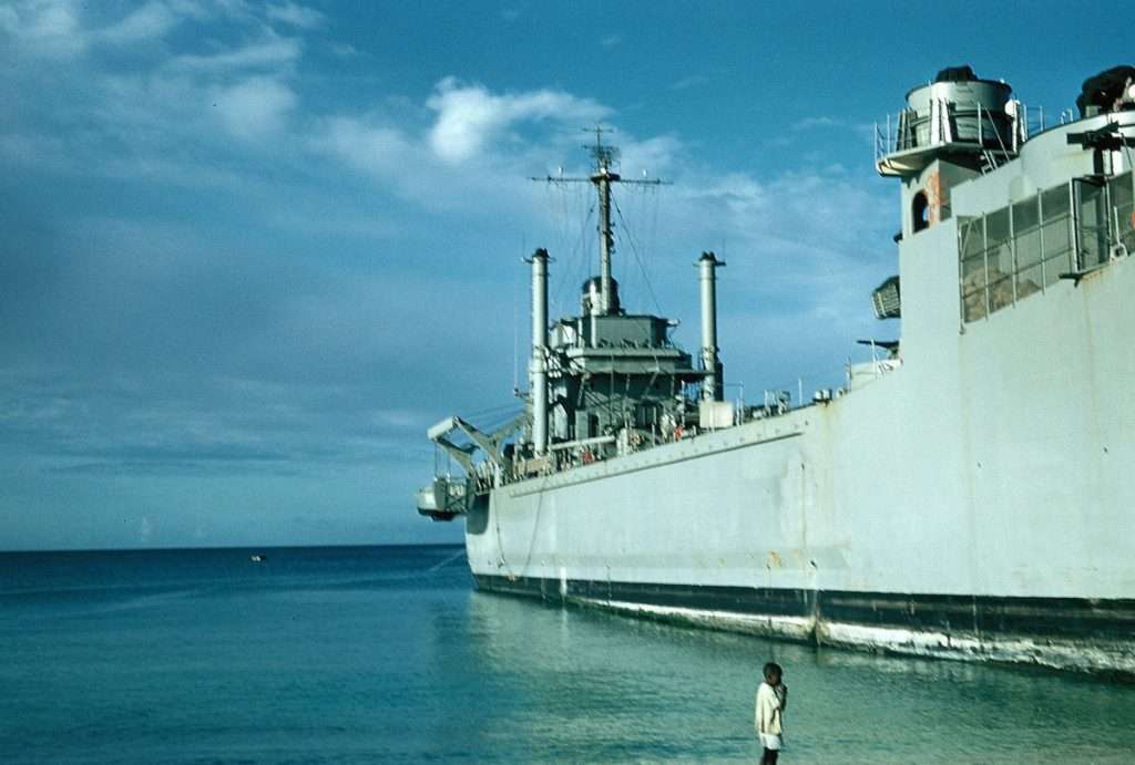 LST 1170 USS Wyndham County Barbados
