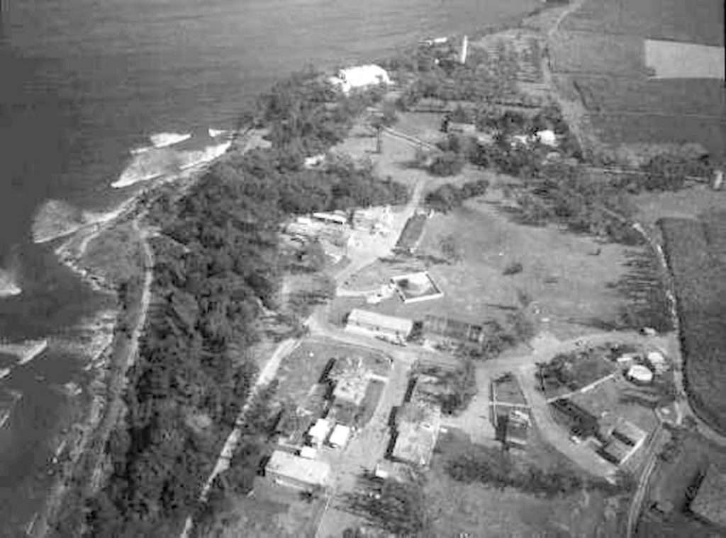 NAVFAC Barbados - showing the Harrison's Point Lighthouse