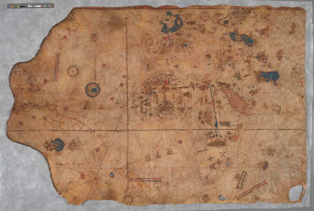 Vesconte Maggiolo Worldchart 1516