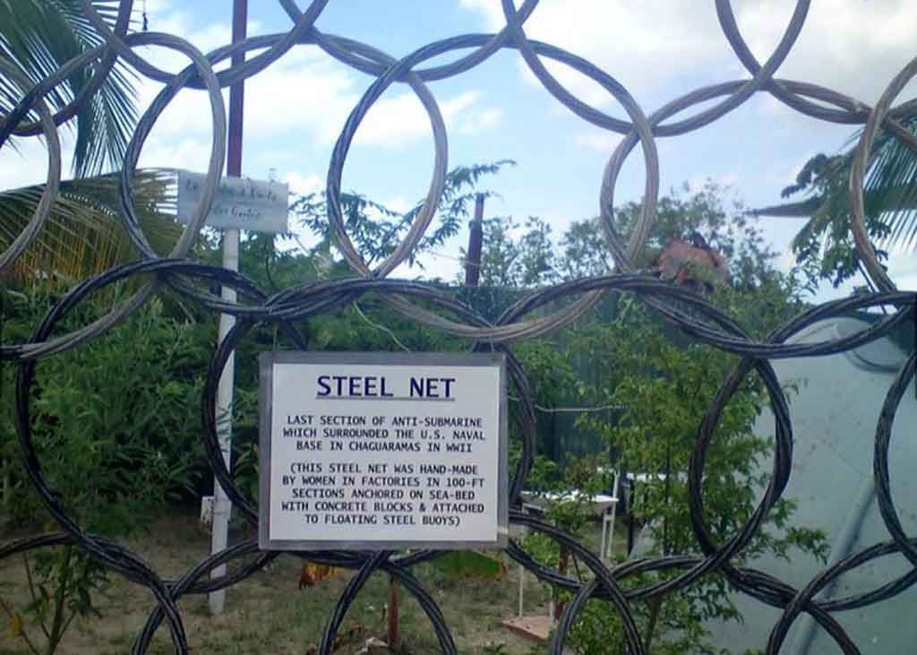 O-ring anti submarine netting - Chaguaramas