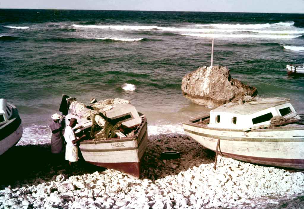 Tent Bay fishing boats.