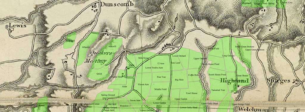 Pightle - St. Thomas overlayed on Barrallier, c. 1823
