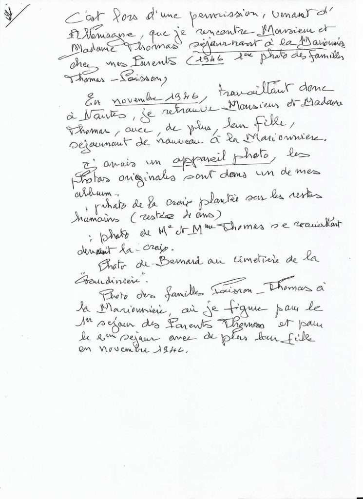 Bernard Poisson and Gérard Poisson testimony