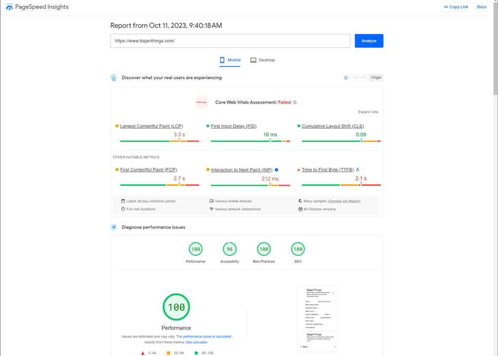 Increasing the mobile PageSpeed Insights score from 26 to 90+ using WordPress Astra Pro theme hosted on SiteGround