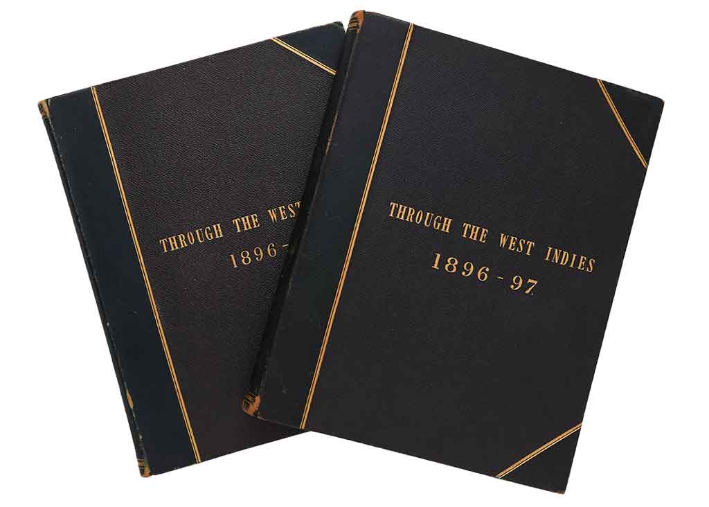 Mayson M Beeton photo album Thought the West Indies 1896-97