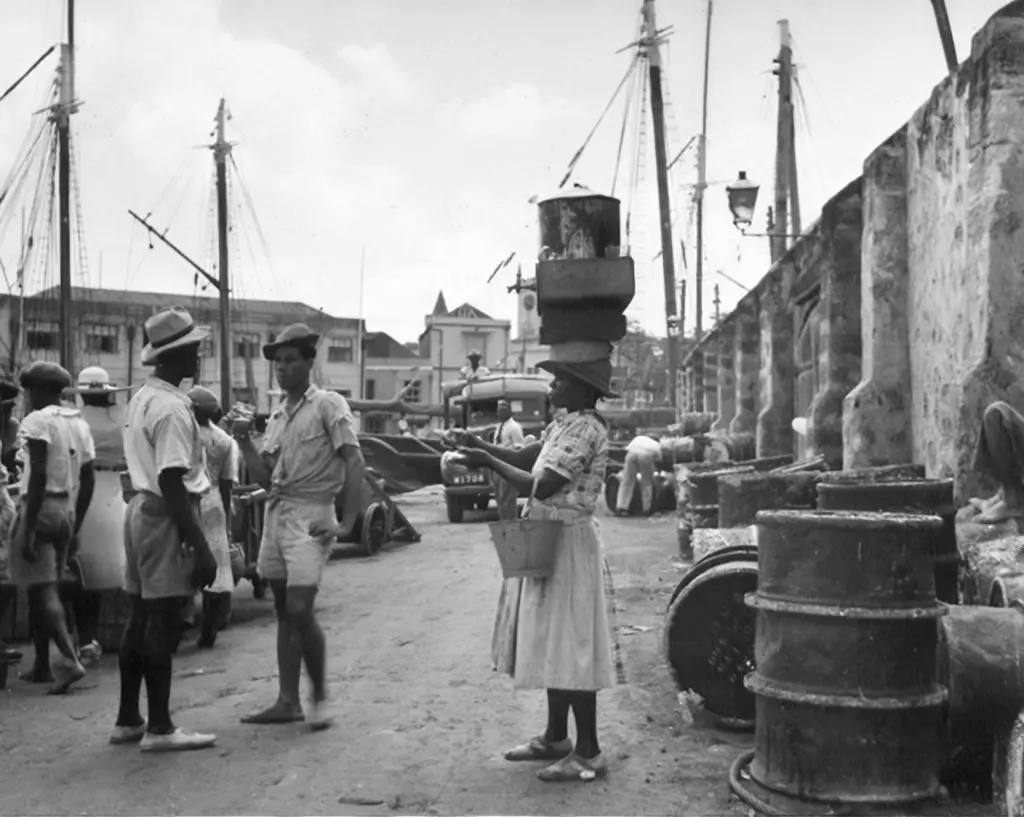 The Mawby woman Careenage Bridgetown Barbados