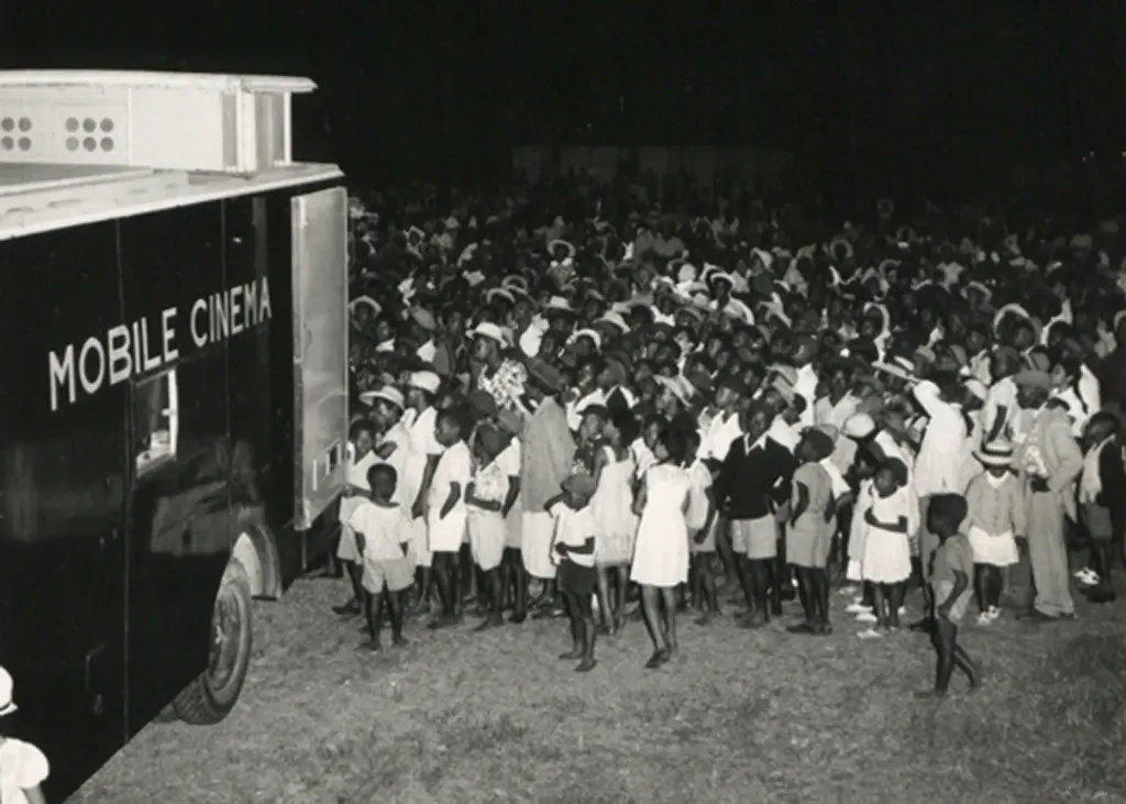 Mobile Cinema Unit.