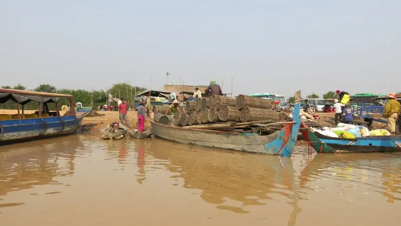 Lake Tonle Sap and Kompoung Pluk
