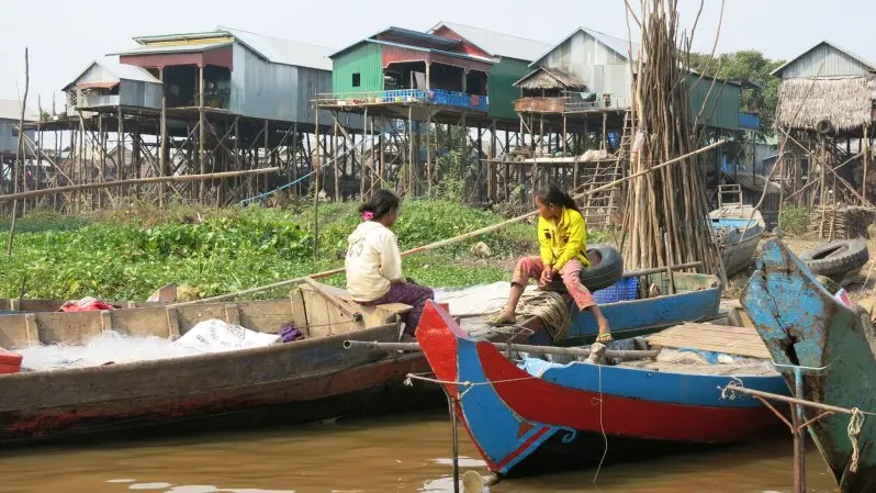 Lake Tonle Sap and Kompoung Pluk