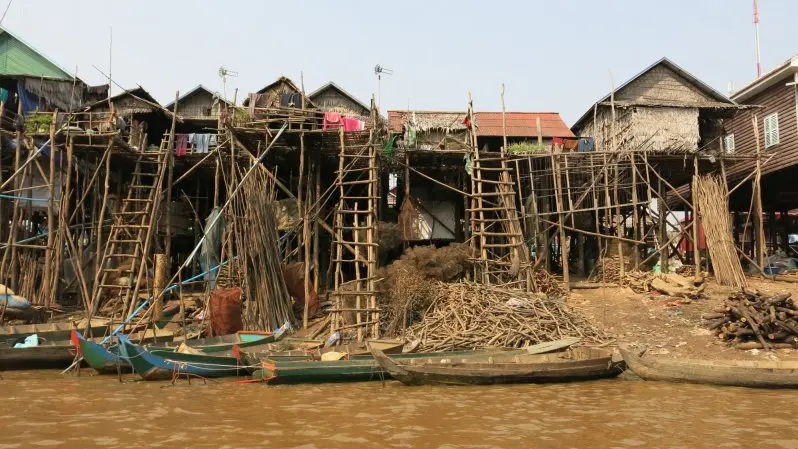Lake Tonle Sap and Kompoung Pluk