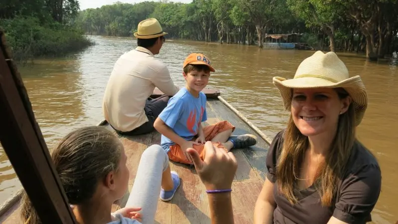 Lake Tonle Sap and Kompoung Pluk