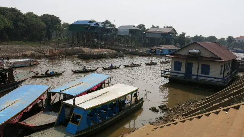 Lake Tonle Sap and Kompoung Pluk
