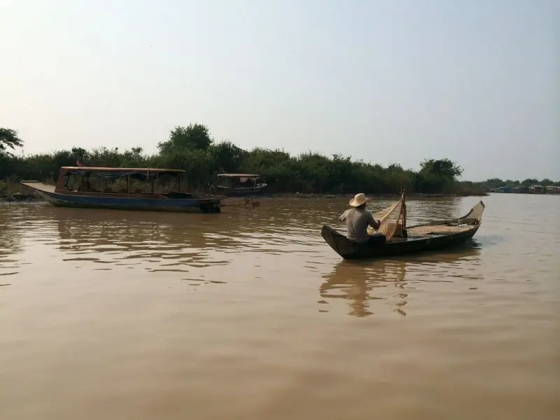 Lake Tonle Sap and Kompoung Pluk