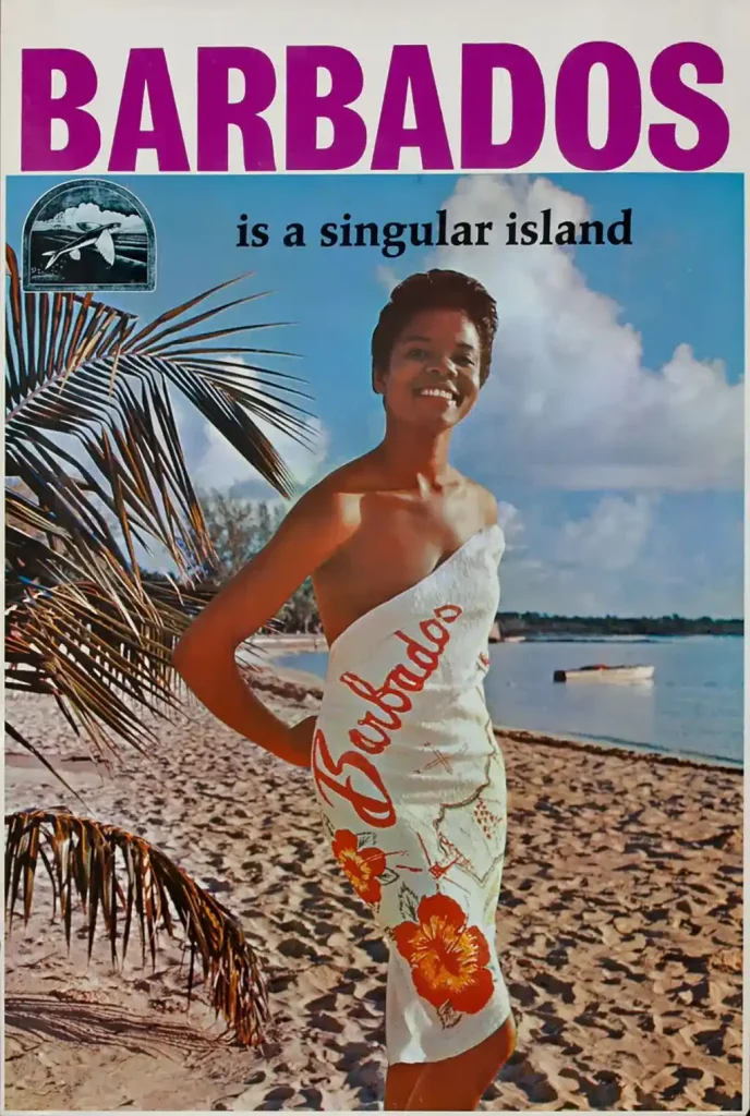 1967 Barbados Travel ad