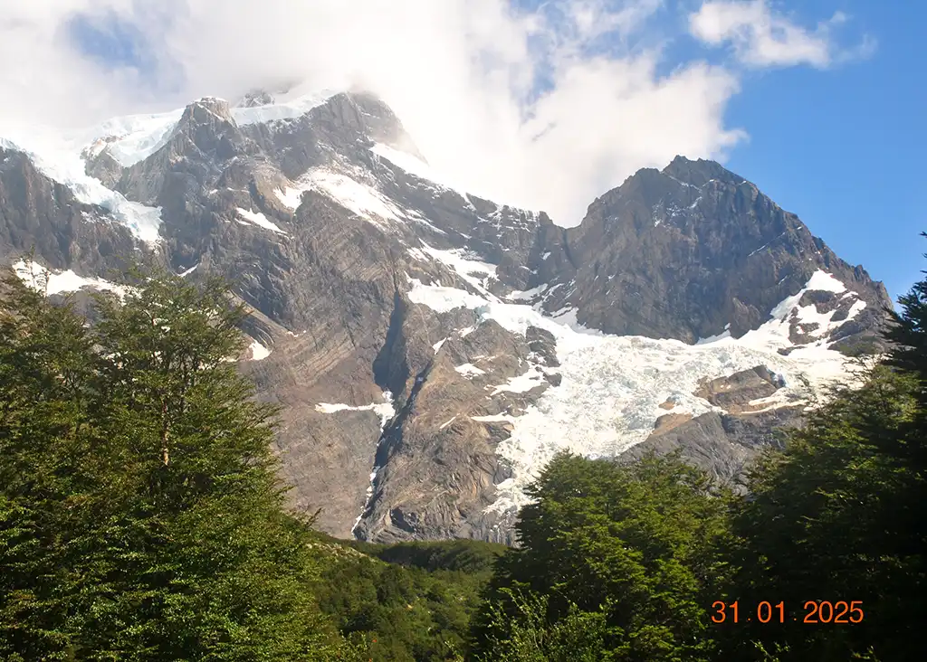 Chile - 2025: Glaciar del Francé