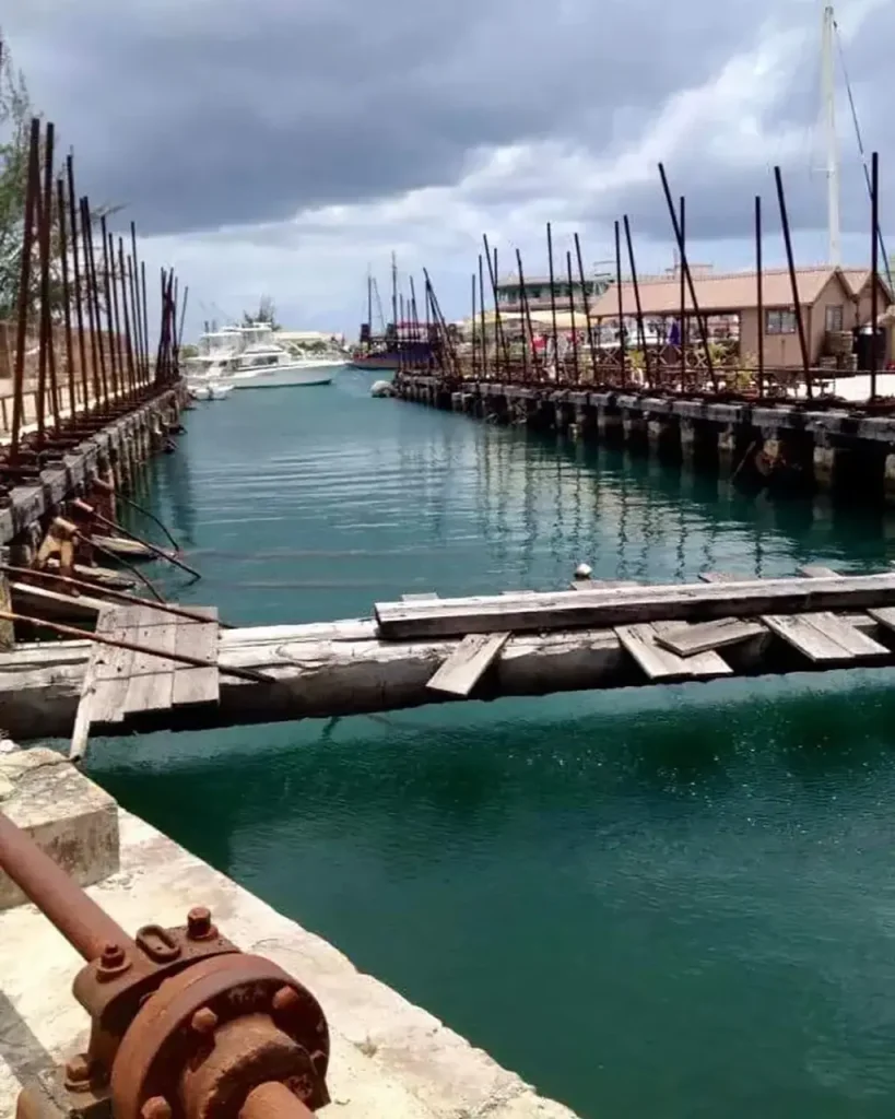 Blackwood screw dock Barbados