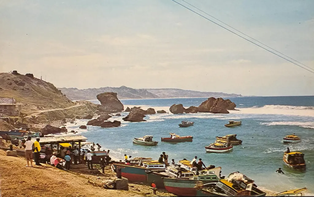 Tent Bay postcard