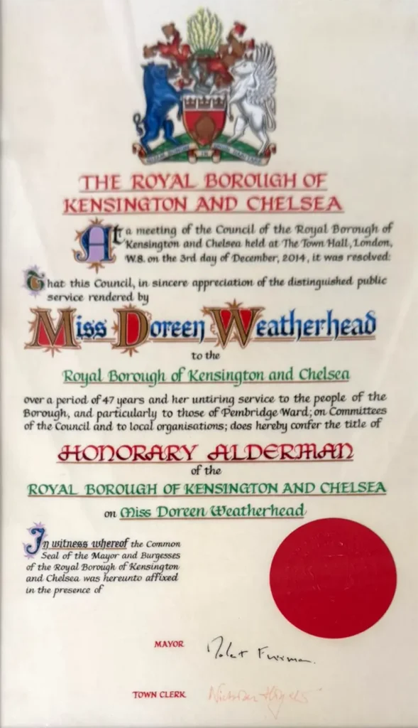 Doreen Weatherhead