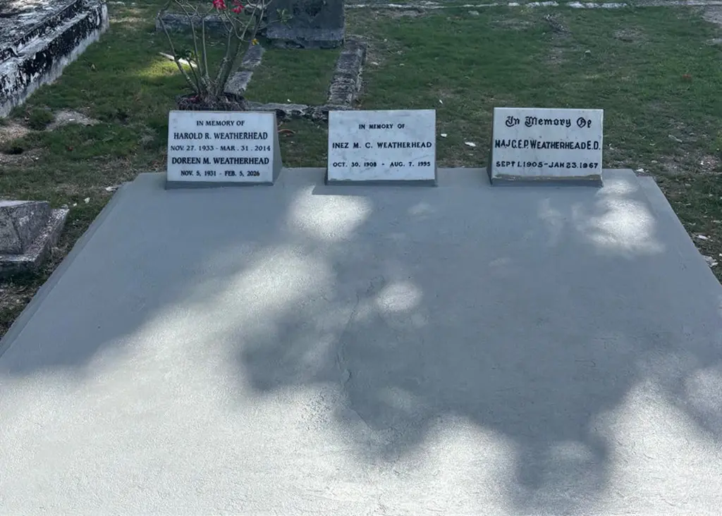 Barbados Military Cemetery - Grave of Maj. Cyril Weatherhead